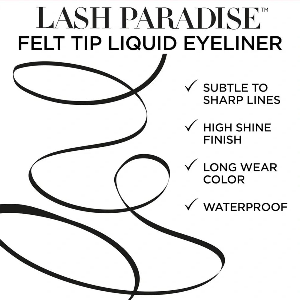 L’Oreal Paris‎ Cosmetics Voluminous Lash Paradise Liquid Eyeliner Black
